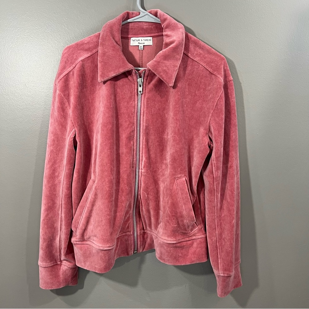 Madewell Texture & Thread Velour Corduroy Jacket Size XXS